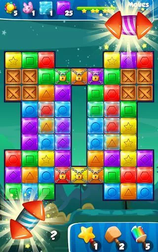 Изображение игры: Blast Cubes Blocks