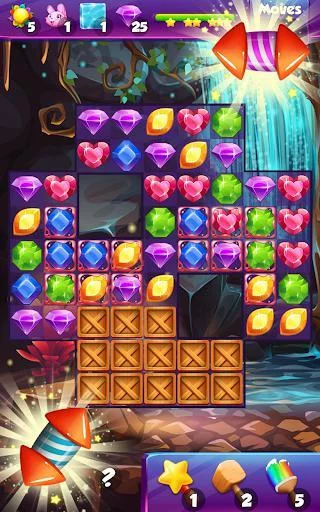 Изображение игры: Jewel Pop - Diamond Crush Temple Quest