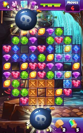 Изображение игры: Jewel Pop - Diamond Crush Temple Quest