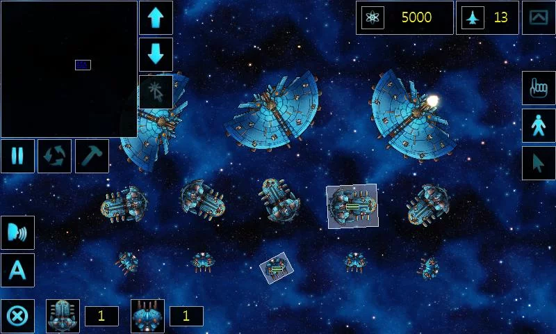 Изображение игры: Star Armada RTS