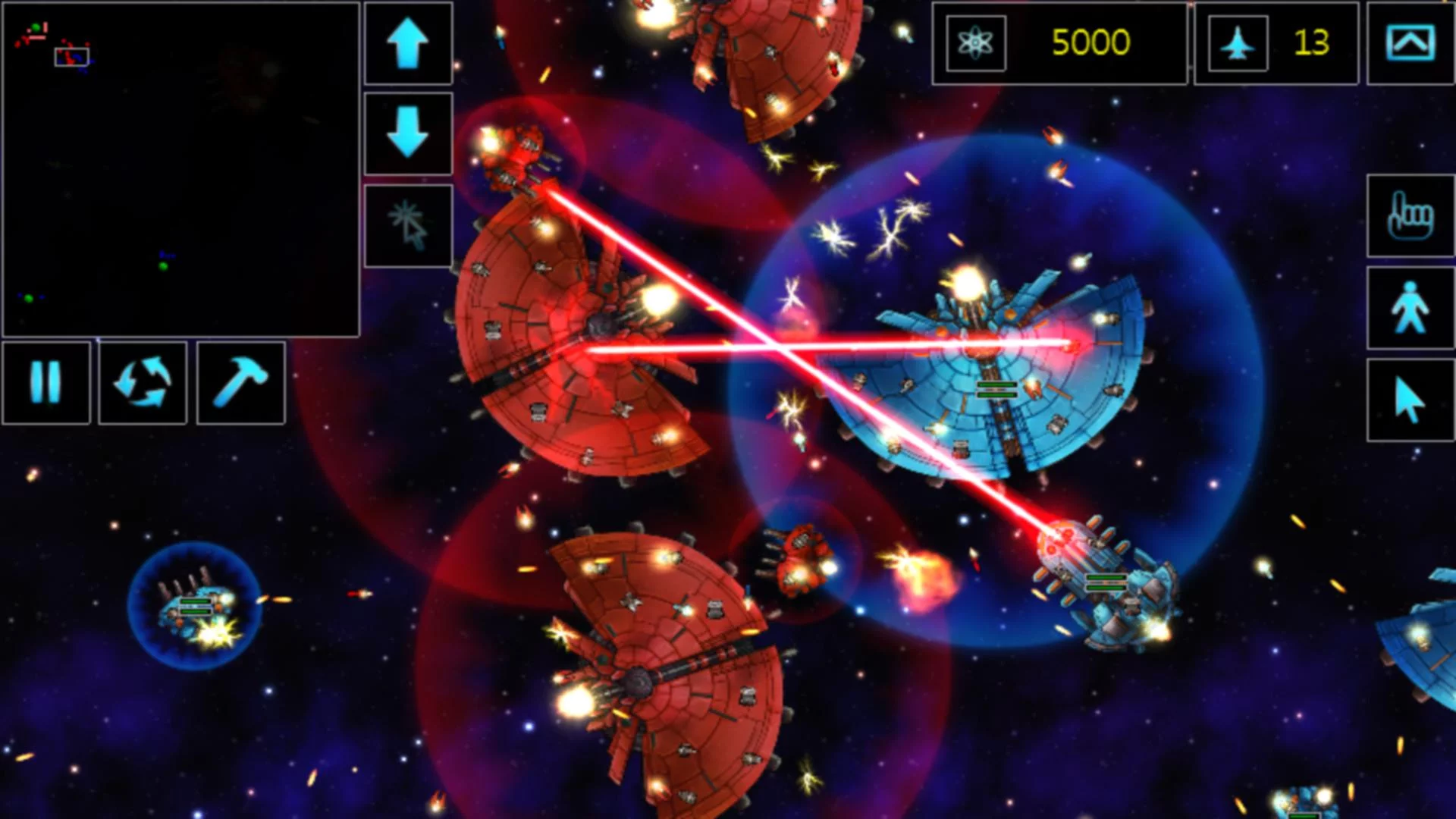 Изображение игры: Star Armada RTS