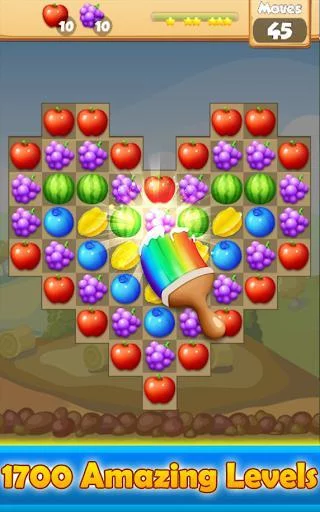 Изображение игры: Farm Fruit Pop Party - Match 3 game