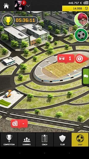 Изображение игры: Striker Manager 2016 (Soccer)