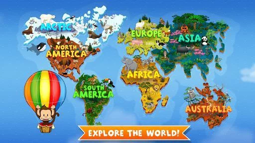 Изображение игры: Monkey Preschool Animals