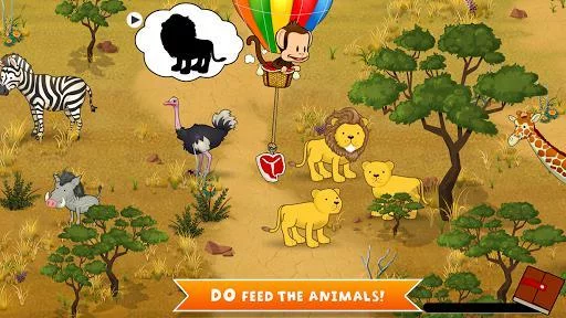 Изображение игры: Monkey Preschool Animals