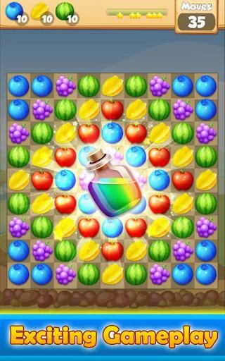 Изображение игры: Farm Fruit Pop Party - Match 3 game