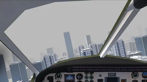 Изображение игры: VR Flight: Airplane Pilot Simulator (Cardboard)
