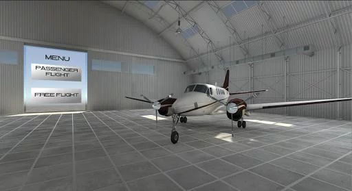 Изображение игры: VR Flight: Airplane Pilot Simulator (Cardboard)