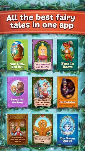 Изображение игры: Fairy Tales ~ Children’s Books, Stories and Games