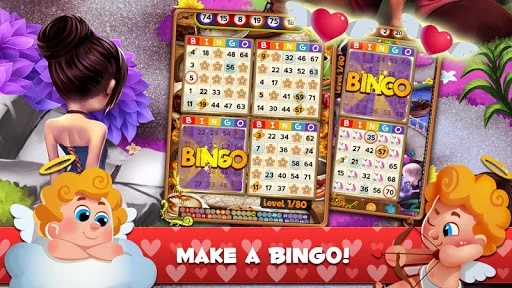 Изображение игры: Cupid Bingo: Valentines Day Love Story