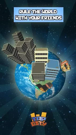 Изображение игры: Tap City: Building clicker