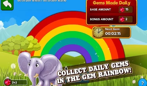 Изображение игры: Rainbow Bingo Adventure