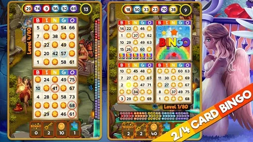 Изображение игры: Bingo Quest - Elven Woods Fairy Tale