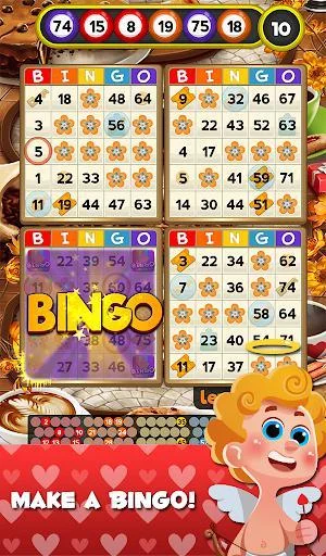 Изображение игры: Cupid Bingo: Valentines Day Love Story