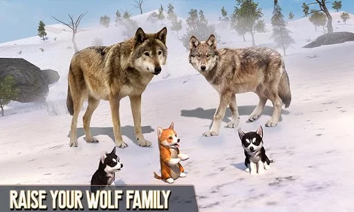 Изображение игры: Scary Wolf: Online Multiplayer Game