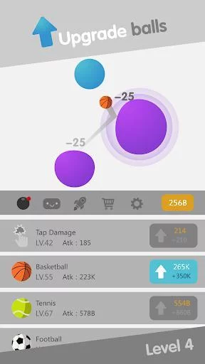 Изображение игры: Idle Bubbles