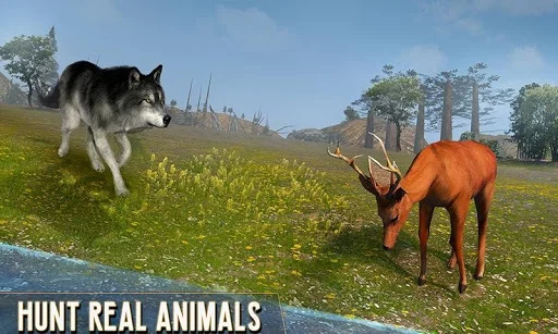 Изображение игры: Scary Wolf: Online Multiplayer Game