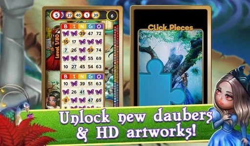 Изображение игры: Bingo Magic Kingdom: Fairy Tale Story