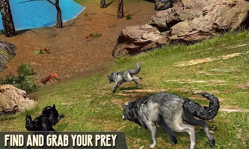 Изображение игры: Scary Wolf: Online Multiplayer Game