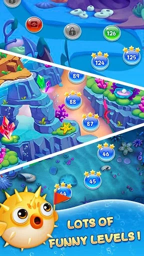 Изображение игры: Solitaire TriPeaks - Fish Rescue