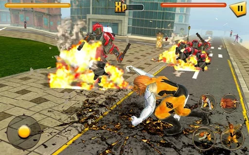 Изображение игры: Scary Lion City Attack