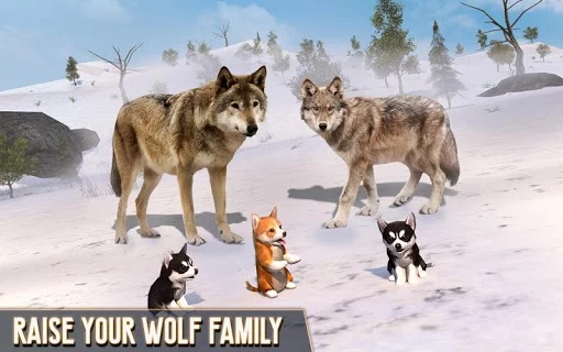 Изображение игры: Scary Wolf: Online Multiplayer Game