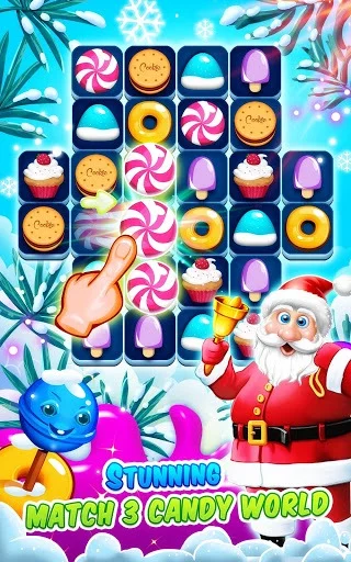 Изображение игры: Candy World - Match 3 Cookie Crush Fever