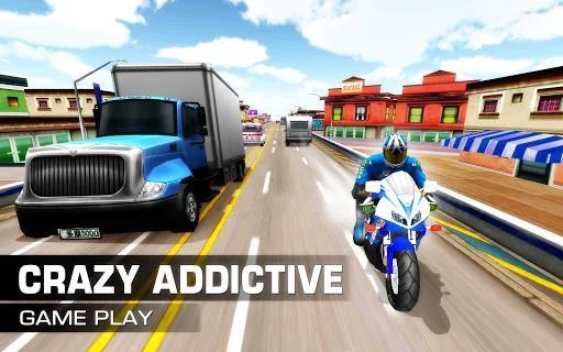 Изображение игры: Moto Traffic Rider 3D