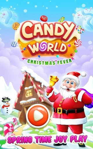 Изображение игры: Candy World - Match 3 Cookie Crush Fever