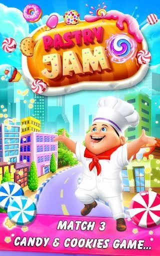 Изображение игры: Pastry Jam Blast