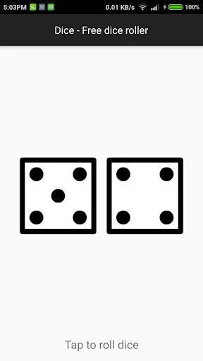 Изображение игры: Dice - A free dice roller