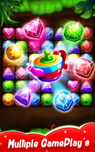 Изображение игры: Panda Gems - Jewels Game Match 3 Puzzle
