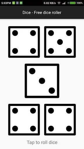 Изображение игры: Dice - A free dice roller