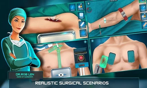 Изображение игры: Surgeon Doctor 2018: Virtual Job Sim