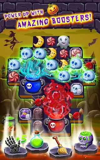Изображение игры: Witch Connect - Match 3 Puzzle Free Games
