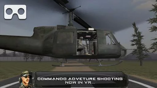 Изображение игры: Commando Adventure Shooting VR