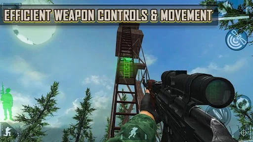 Изображение игры: Commando Adventure Shooting