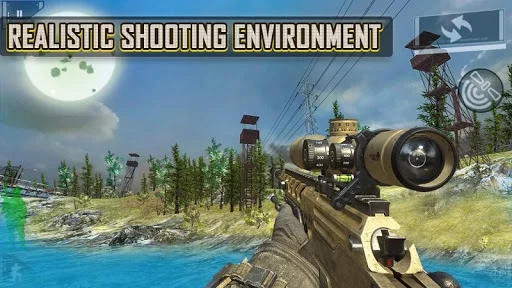 Изображение игры: Commando Adventure Shooting