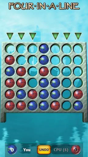Изображение игры: Four In A Line Free