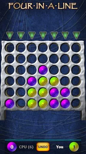 Изображение игры: Four In A Line Free