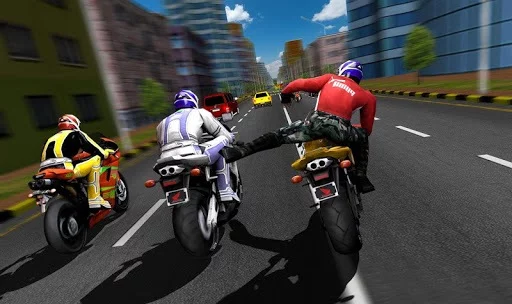 Изображение игры: Bike Attack Race: Highway Tricky Stunt Rider