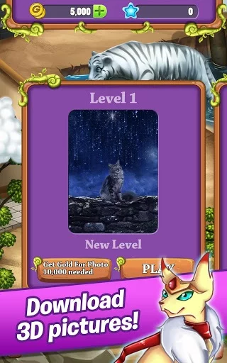 Изображение игры: Hidden Mahjong Cat Tails: Free Kitten Game