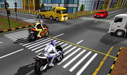 Изображение игры: Bike Attack Race: Highway Tricky Stunt Rider