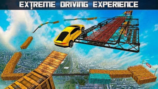 Изображение игры: Extreme Impossible Tracks Stunt Car Racing