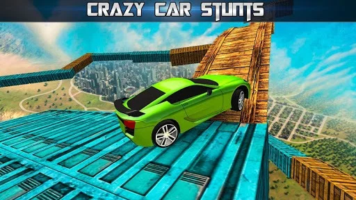 Изображение игры: Extreme Impossible Tracks Stunt Car Racing