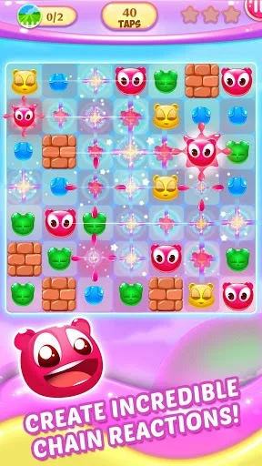 Изображение игры: Gummy Pop: Chain Reaction Game