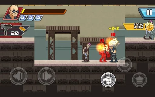 Изображение игры: Fist of Rage: 2D Battle Platformer