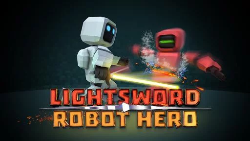 Изображение игры: Lightsword Robot Hero