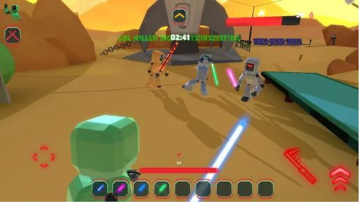 Изображение игры: Lightsword Robot Hero
