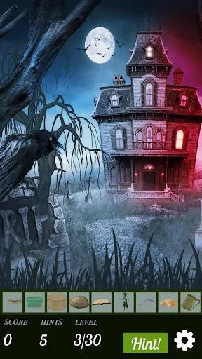 Изображение игры: Hidden Object Mystery: Happy Halloween
